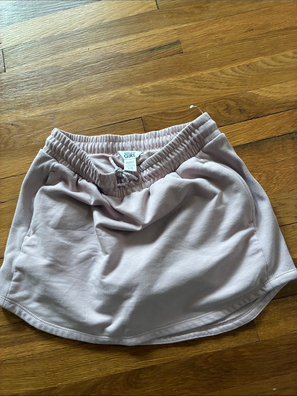 Light Mauve Girls' Drawstring Skirt Athleta girl size 12